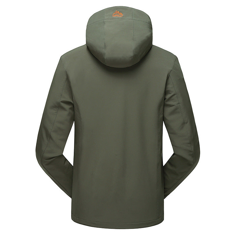 Veste softshell tactique Shark Skin pour homme
